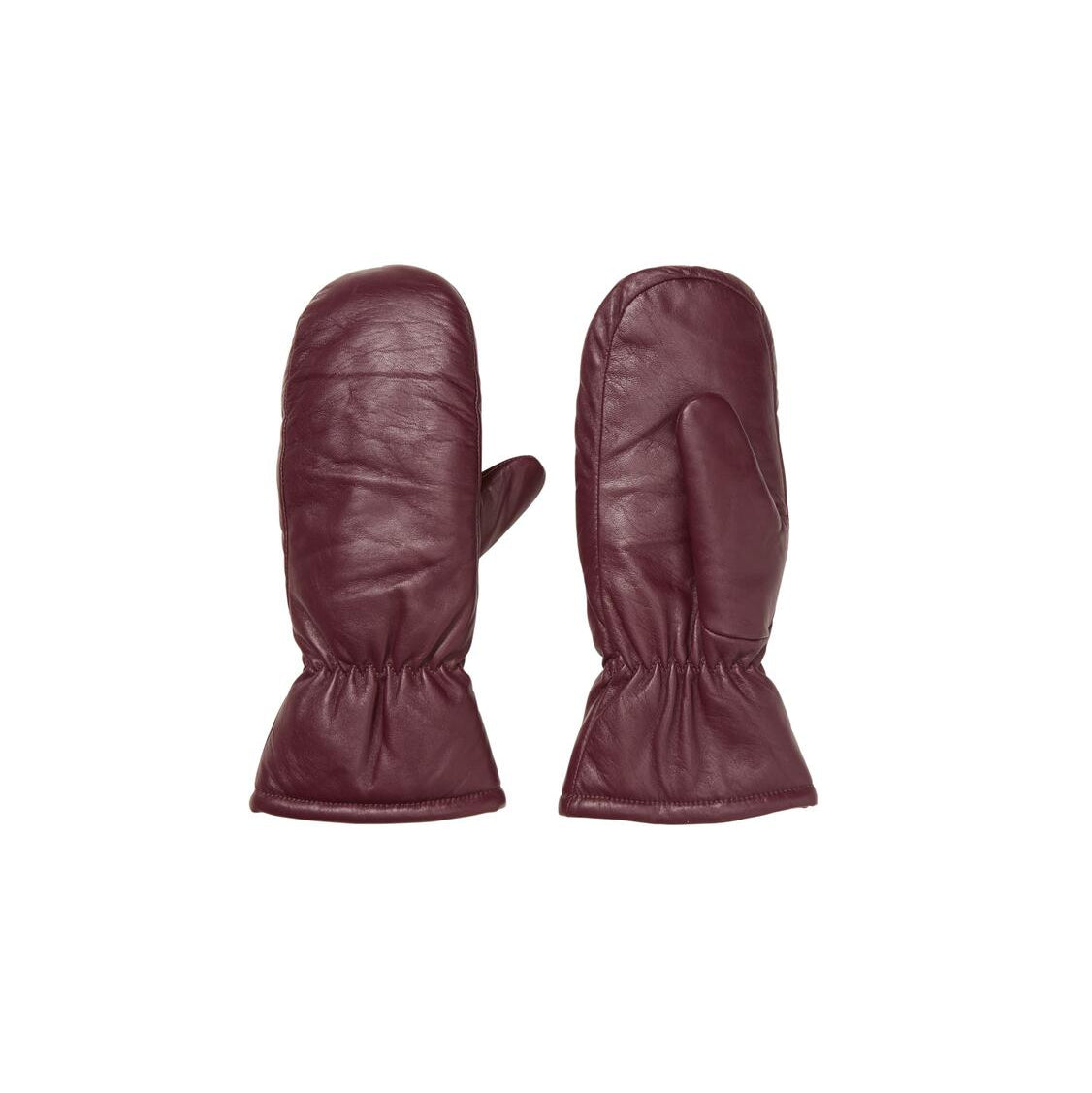 Leather Nylona vanter - bordeaux